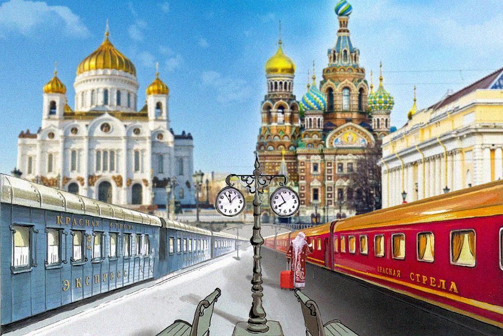 Москва и Санкт-Петербург на Новый год. Всё включено!