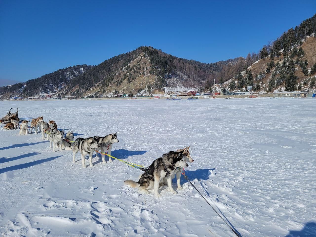 Лёд Байкала. В гости к Шаману.